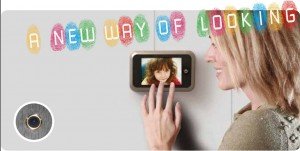 Elektronik kapı dürbünü